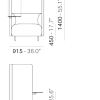 Buddy Hub with Flip Table by Pedrali - Image 9